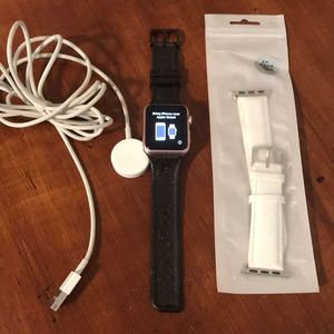 🍎 APPLE 38mm Rose Gold Series 2 Sport Watch